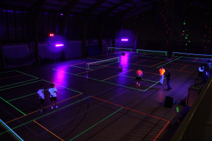 Blackminton - Preparation